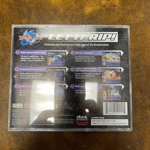 Beyblade - Let it Rip - Playstation - Picture 3 of 3